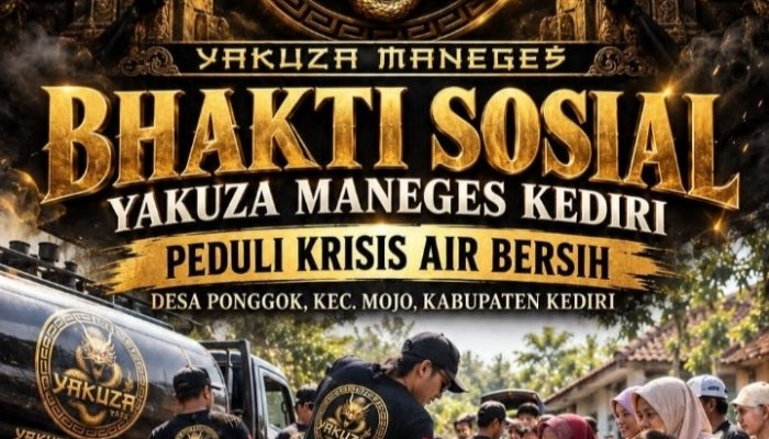 Yakuza Maneges Salurkan 48.000 Liter Air Bersih untuk 900 KK di Desa Ponggok, Wujud Nyata Kepedulian Kemanusiaan